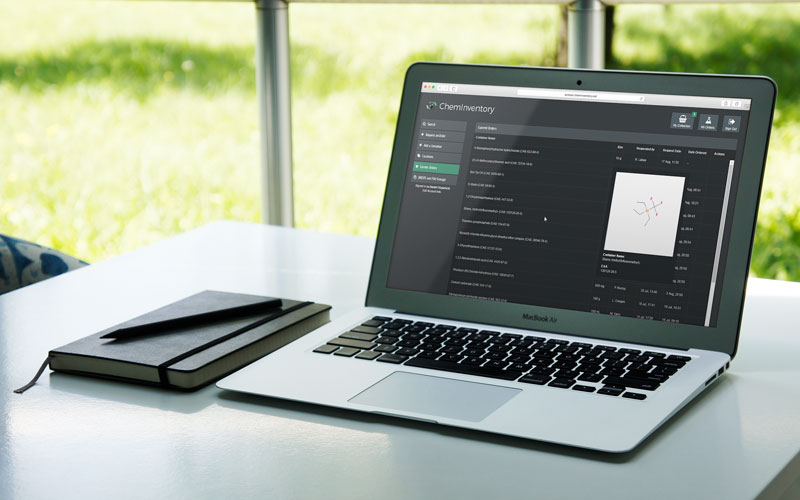 laboratory chemical stock software order tracking