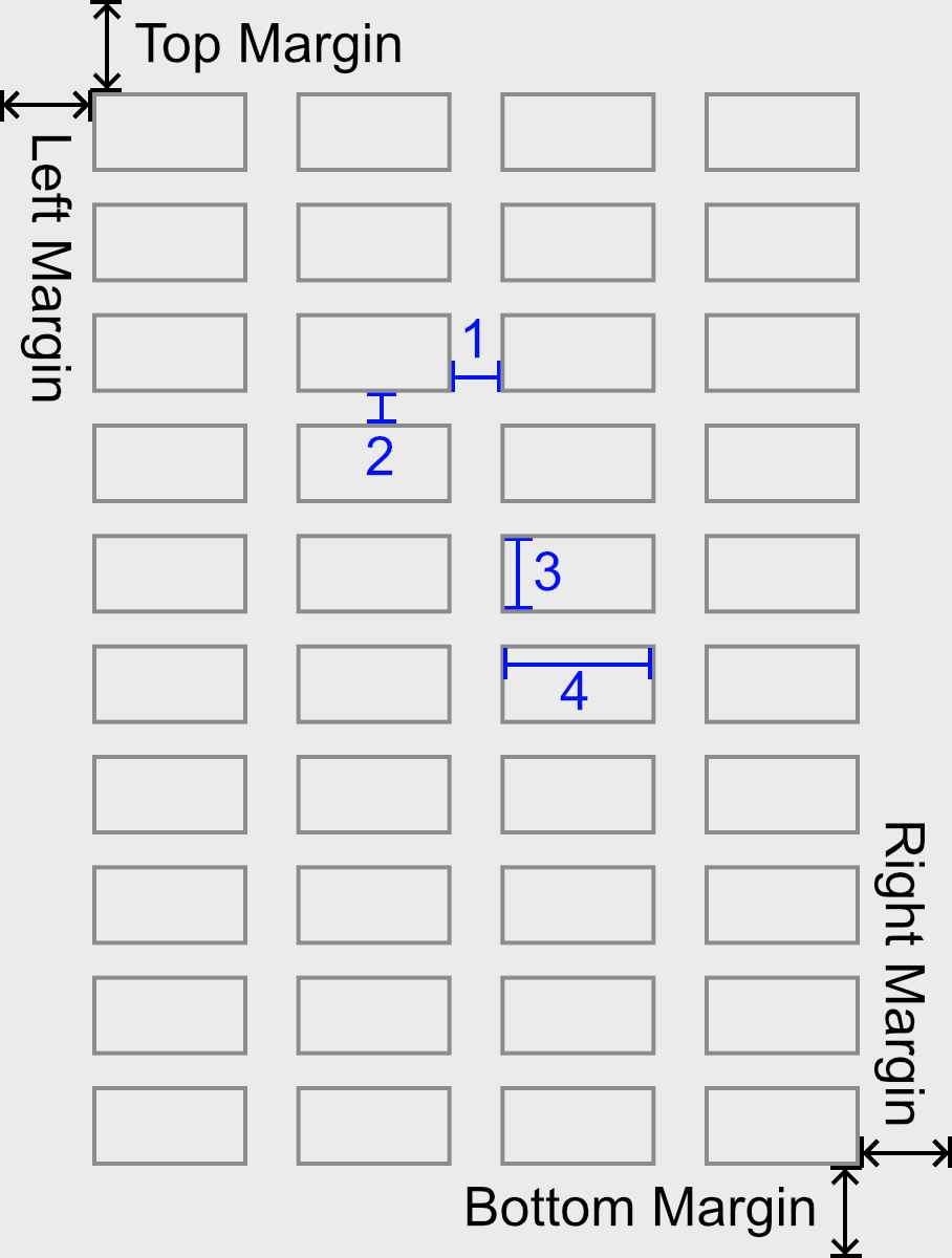 inventory chemical barcode layout